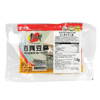 Caja Tofu Vegetal (Congelado) 380g (3pcs) x 201