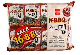 Snack Nori BBQ 4g x 16 Pcs 64g x 6 (35106)1