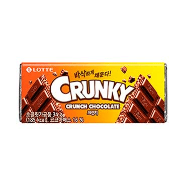 Caja Barra Chocolate Crucky 34g x 481