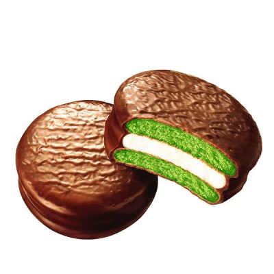 Caja Choco pie Matcha 28g x 12 pcs x 8