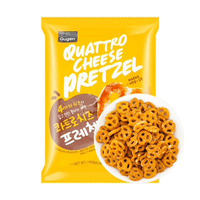 Caja Snack Pretzel sabor Queso 150g x 20