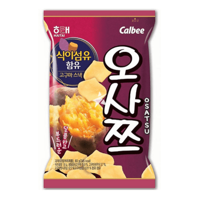 Caja Snack de Camote Dulce Crocante 60g x 16