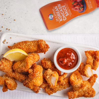 Caja Salsa Coreana Dulce Picante para Pollo 360g x 12 (01122)