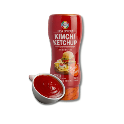 Caja Salsa Coreana Kimchi Ketchup (Dulce Picante) 330g x 12 (05292)