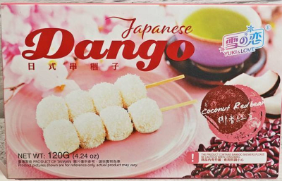 Caja Dango de Poroto Rojo 120g x 12