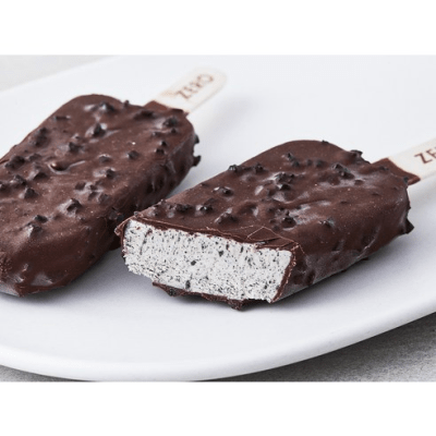 Caja Helado Paleta Zero Cookies y Cream 80ml x 24