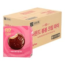 Caja Choco Pie BK Choco Almendra Boston 12pcs 336g x 8