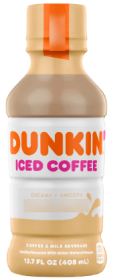 Caja Dunkin Cafe Latte 400ml x 24