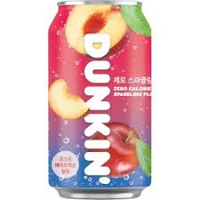 Caja Dunkin Zero Gaseosa Ciruela y Manzana 350ml x 24