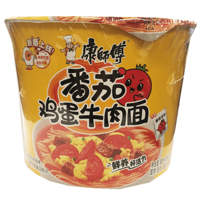 Caja Ramen Inst. Carne con Tomate Pote 126g x 12