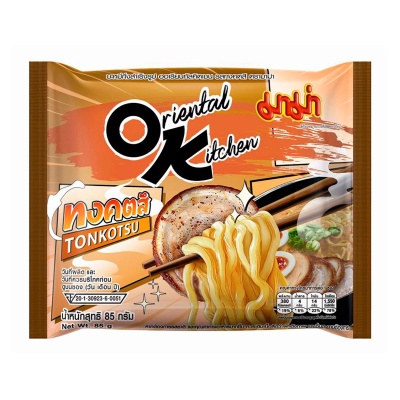 Caja Ramen Inst. Estilo Oriental Tonkatsu 85g x 4 x 36