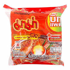 Caja Ramen Inst. Tom Yum Kung Cream Picante 95g x 4 x 36