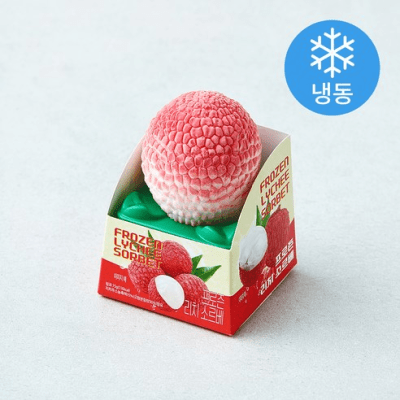 Caja Helado Forma de Lychee Relleno 75g x 121
