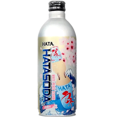 Caja Gaseosa Ramune Lata Durazno 500g x 241