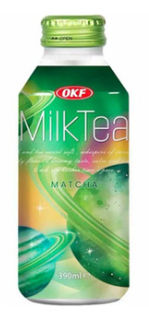 Caja Leche con Te Matcha 390ml x 201