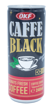 Caja Lata Caffe Black 240ml x 301