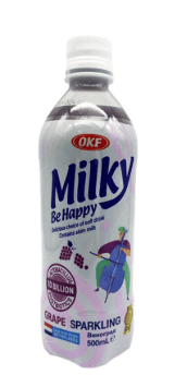 Caja Bebida Milky Milky Be Happy Uva Morada 500ml x 201