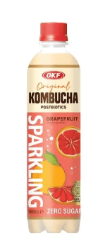 Caja Gaseosa Kombucha Zero Azucar Pomelo 500ml x 201