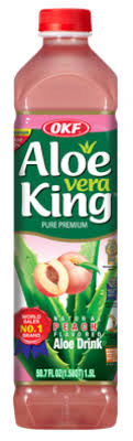Caja Aloe Vera King Durazno 1.5L x 121