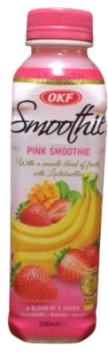 Caja Smoothie Pink Fresa, Banana y Mango 500ml x 201