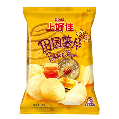Caja Papa Frita Mantequilla con Miel 70g x 121