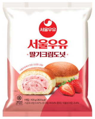 Caja Dona Rellena Crema de Frutilla 100g x 181