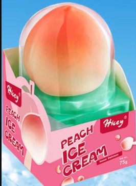 Caja Helado de Fruta Forma Durazno 75g x 12