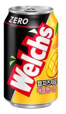 Caja Gaseosa Welchs ZERO Mango 355ml x 241