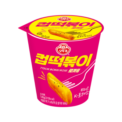 Caja Tteokbokki Inst. Rose 140g x 151