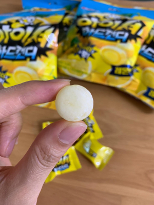 Caja Caramelo Acido con Relleno Limon 100g x 14