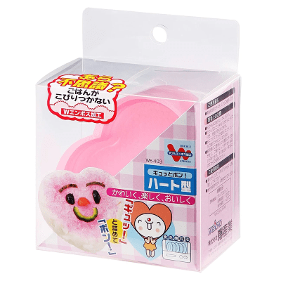 Caja Molde para Onigiri Forma Corazon (403) x 160