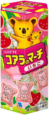 Caja Galleta Forma Koala Frutilla 46g x 80 (20555)