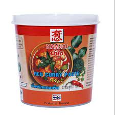 Caja Pasta Curry Rojo Nanjai 400g x 24