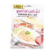 Caja Condimento Arroz con Pollo Thai 120g x 601