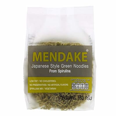 Caja Fideo con Spirulina (Mendake) 180g x 48