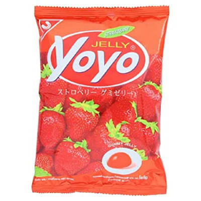 Caja Jalea Frutilla (Yoyo) 80g x 24