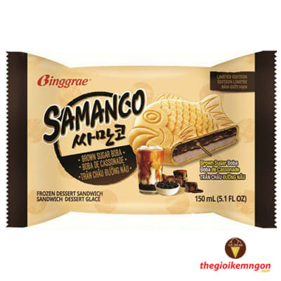 Caja Helado Samanco Azucar Morena 150ml x 24