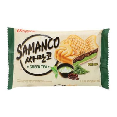 Caja Binggrae Helado Samanco Te verde con Poroto Rojo 150ml x 24