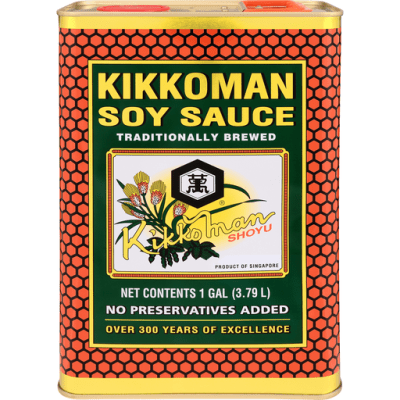 Caja Lata Salsa Soya sin Preservantes 3.79L x 4