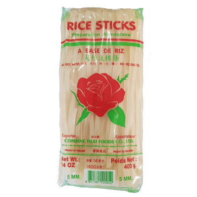 Caja Fideo De Arroz (Rosa Thai 5MM) 400g x 30