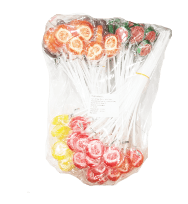Caja Dulce de Fruta Largo 10gx 100 x 8