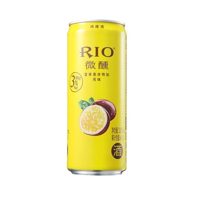 Caja Coctel Sabor Maracuyá Con Vodka 330ML x 24