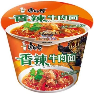 Caja Ramen Pote Inst. Carne con Chile 108g x 12