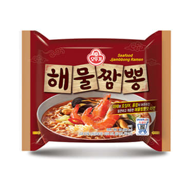 Caja Ramen Mariscos Jjambbong 120g x 32