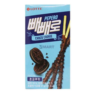 Caja Pepero Choco Cookie 37g(Celeste) x 40