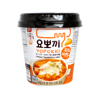 Caja Tteokbokki Queso 120g x 30