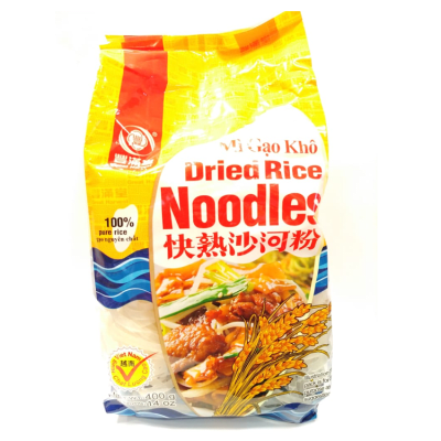 Caja Fideo de Arroz mediano 400g x 16