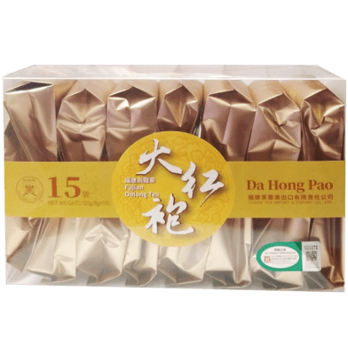 Caja Te Oolong Da Hong Pao (FT165) 120g x 20