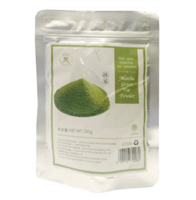 Caja Te Matcha en Polvo (GT908) 100g x 20
