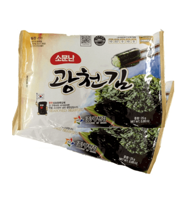 Caja Nori Saborizado Hoja Grande 6SHEETX20